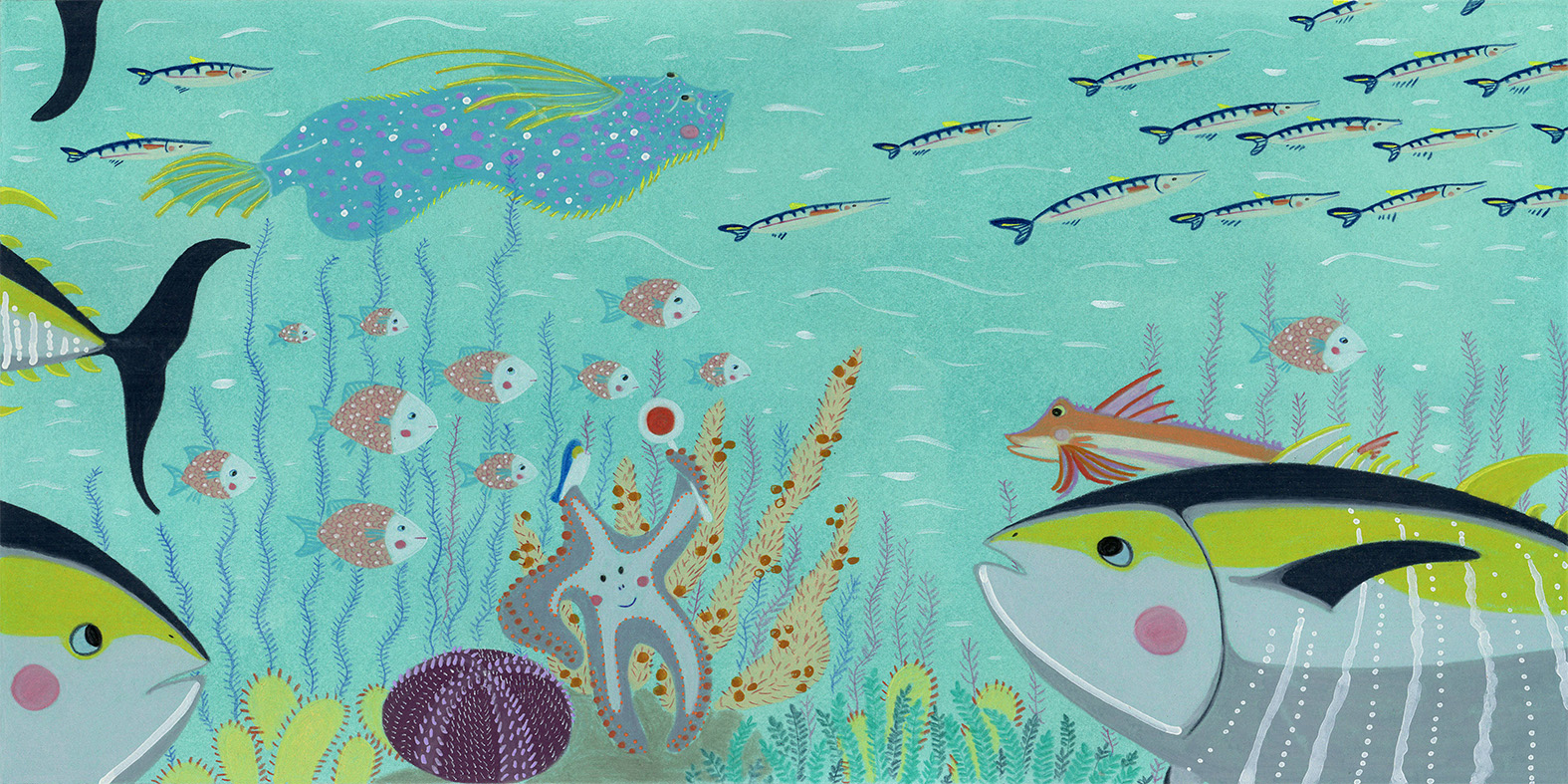 pia taccone comptines de notre enfance petit poissons